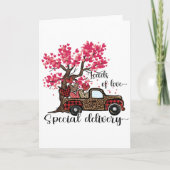 Massa's Liefs Hart Truck Valentijnsdag Kaart (Voorkant)