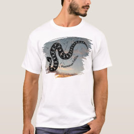 Massasauga Rattle Snake Medicine bij zonsondergang T-shirt