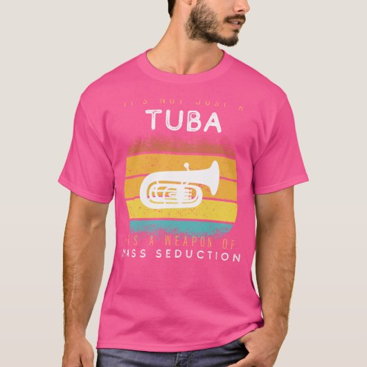 Massaverleidingswapen Tuba T-shirt - Harmonize Cha (Voorkant)