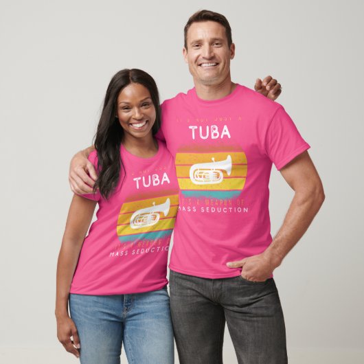 Massaverleidingswapen Tuba T-shirt - Harmonize Cha (Unisex)