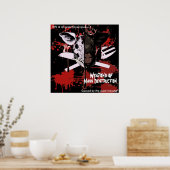 Massavernietiging groot Poster (Keuken)