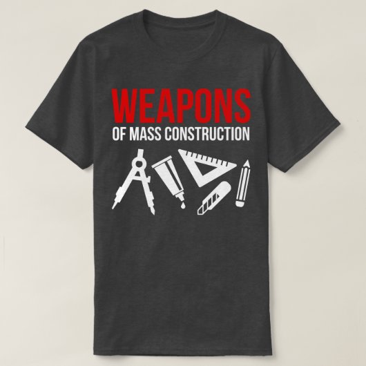 Massavernietigingswapens 1 t-shirt (Design voorkant)