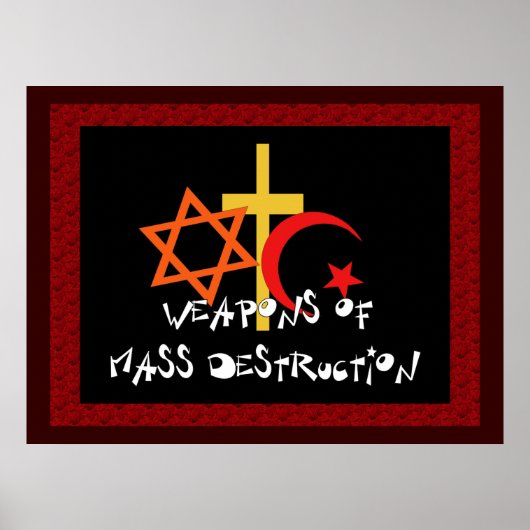 massavernietigingswapens poster (Voorkant)