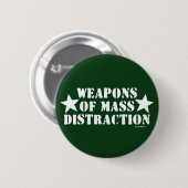 Massavernietigingswapens Ronde Button 5,7 Cm (Voorkant /achterkant)