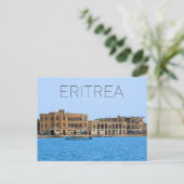 Massawa Kustlijn, Eritrea Reisansichtkaart Briefkaart (Staand voorkant)