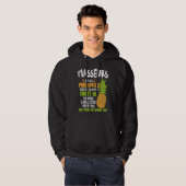 Masseurs Are Like Pineapples   Work Hoodie (Voorkant volledig)