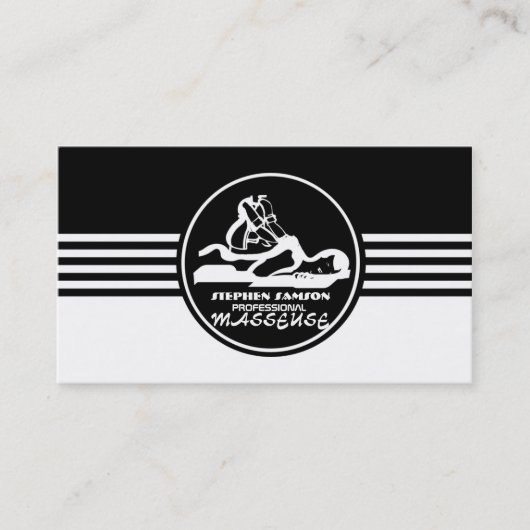 Masseuse Visitekaartje (Voorkant)