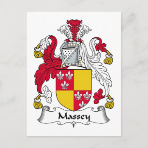 Massey Family Crest Briefkaart