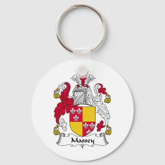 Massey Family Crest Sleutelhanger (Voorkant)