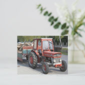 Massey Ferguson 135 Briefkaart (Staand voorkant)
