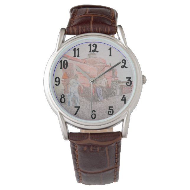 Massey Ferguson 300 combineer horloge (Voorkant)