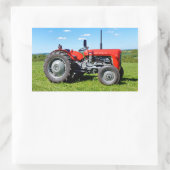 Massey Ferguson 35 trekker Rechthoekige Sticker (Tas)