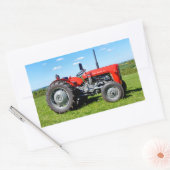 Massey Ferguson 35 trekker Rechthoekige Sticker (Envelop)