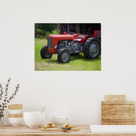 Massey Ferguson 35X Poster (Keuken)