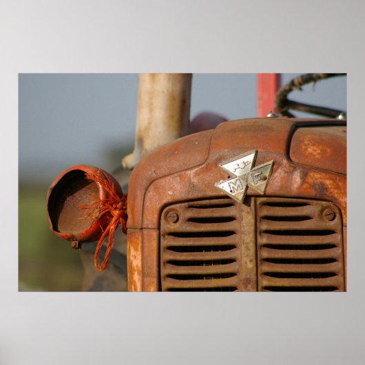 Massey Ferguson Poster (Voorkant)