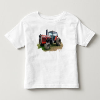 Massey Ferguson Red Tractor in het veld Kinder Shirts