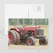Massey Ferugson Super 90 op zonnige dag Briefkaart (Voorkant / Achterkant)