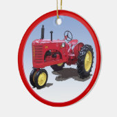 Massey Harris Model 22 Keramisch Ornament (Links)