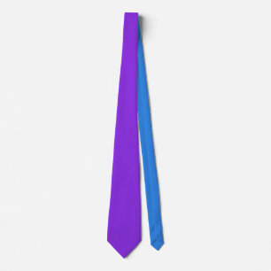 Massief blauw Paarse minimalistische vlakte Modern Stropdas