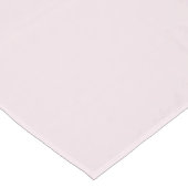 Massief Bleek Blush Roze Tafelkleed (Gekanteld)