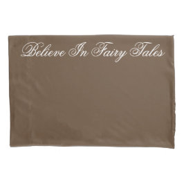 Massief bruin met tropografie kussensloop