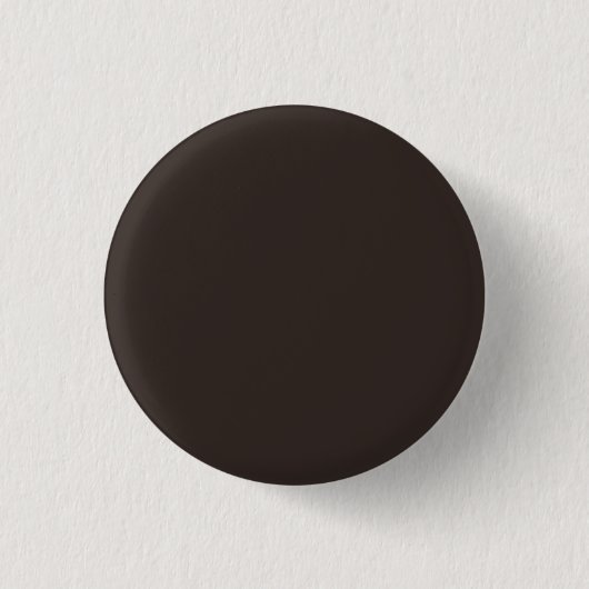 Massief, effen walnoot bruin, ronde button 3,2 cm (Voorkant)