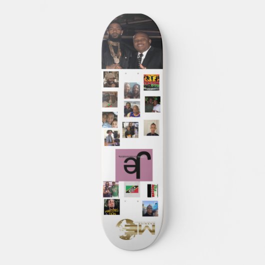 MASSIEF ENTERTAINMENT 8 1/4 "Skateboard Deck Persoonlijk Skateboard (Voorkant)
