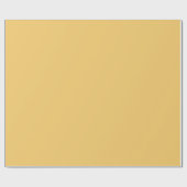 Massief Geel Pastel Pasen – 30" x 6' Roll Cadeaupapier (Vlak)