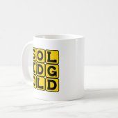 Massief Goud, Internet Meme Koffiemok (Voorkant links)