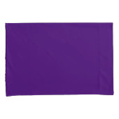 Massief helder Paars Kussensloop (Voorkant-Rechts)