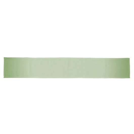 Massief jade groen celadon lange tafelloper (Horizontaal)