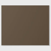 Massief Koffie Bruin Kleur Wrapping Paper Sheet Cadeaupapier (Vlak)