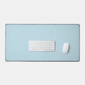 Massief lichtblauwe achtergrond bureaumat (Keyboard & Muis)