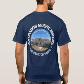 Massief monteren (rd) t-shirt (Achterkant)