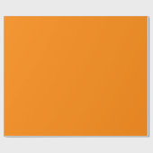 Massief Neon Sinaasappel Kleur Wrapping Paper Shee Cadeaupapier (Vlak)