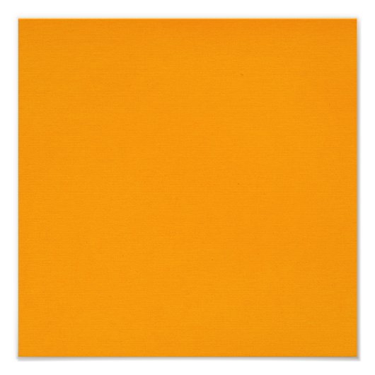 massief oranje, VASTE ORANJE SUMMER CANTELOPE Foto Afdruk (Voorkant)