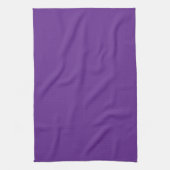 Massief paarse keukenhanddoek (Verticaal)