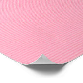 massief roze4 SOLID KATOEN SNOEP PINK ACHTERGROND Poster (Hoek)