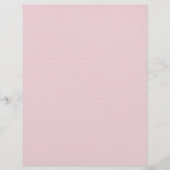 massief roze5 SOLID BABY PASTEL PINK BACKGROUND TE Flyer (Voorkant)