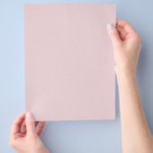 massief roze5 SOLID BABY PASTEL PINK BACKGROUND TE Flyer (Hand)