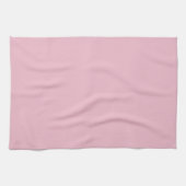 Massief Zachte Blush Roze Keuken Handdoek (Horizontaal)