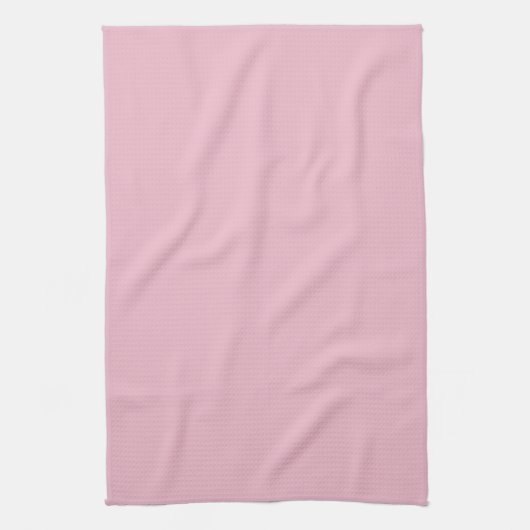 Massief Zachte Blush Roze Keuken Handdoek (Verticaal)