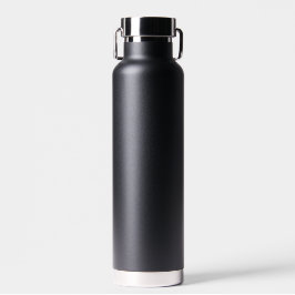 Massief Zwart 22 oz Roestvrij staal Waterfles