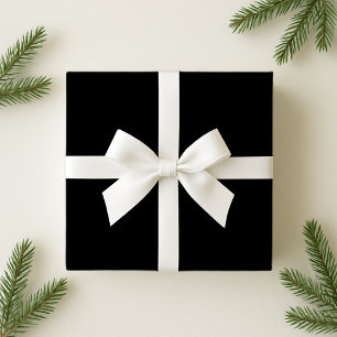 Massief zwart inpakpapier