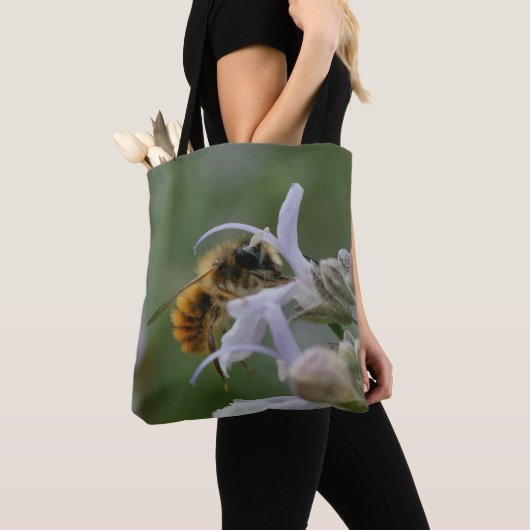 Massieve bij, of misschien wel (!) ander insect, o tote bag (Dichtbij)