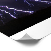 Massieve blikseminslag poster (Hoek)