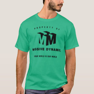 Massieve dynamische groene t-shirt