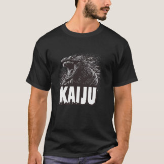 Massieve Kaiju-monstergrafiek voor dierenvrienden T-shirt