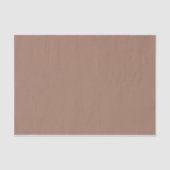 Massieve kleur Mocha Mousse Tissue Paper Tissuepapier (Voorkant)