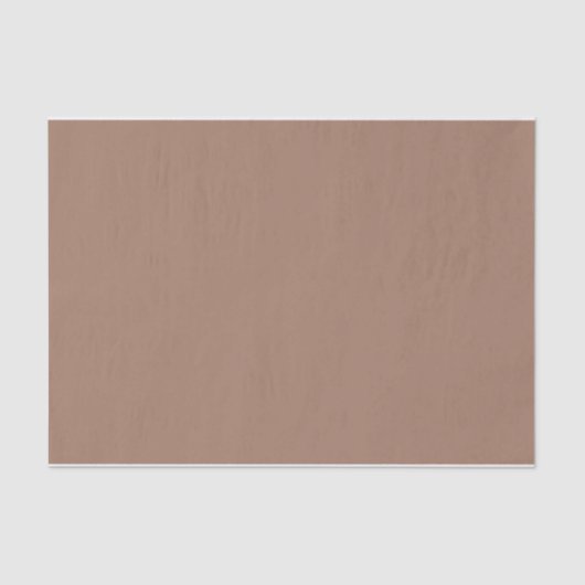 Massieve kleur Mocha Mousse Tissue Paper Tissuepapier (Voorkant)